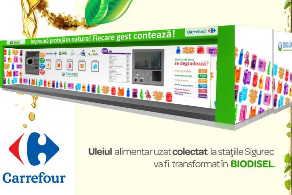 Carrefour Romania Introduces Waste Oil Recycling Initiative