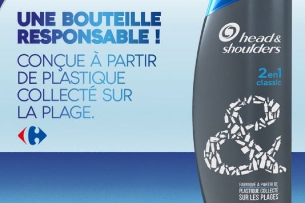 Carrefour Sells Shampoo Bottles Made From Collected Plastic