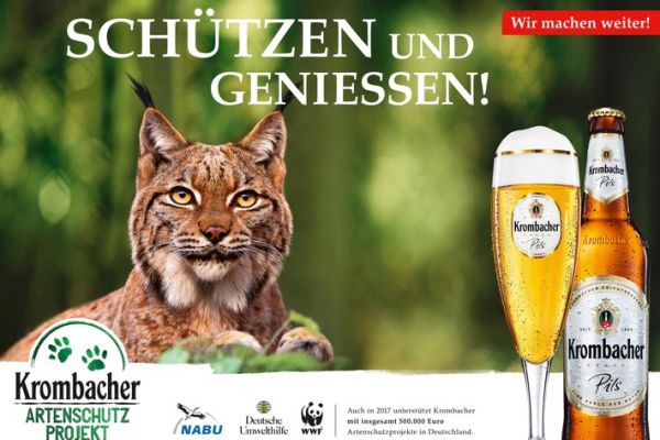Krombacher Continues Species Protection Project