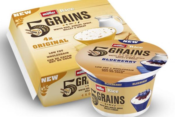 Müller Launches New '5 Grains' Rice Pots
