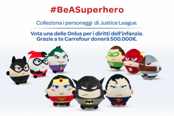 Carrefour Italia Launches 'Be a Super Hero' Initiative