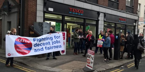 18 Of 24 Stores Reject Tesco Ireland Strike Action This Week