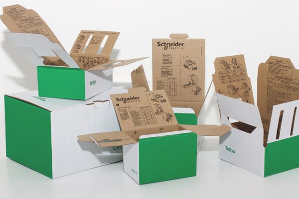 Manufacturer Schneider Electric Reduces Packaging Waste