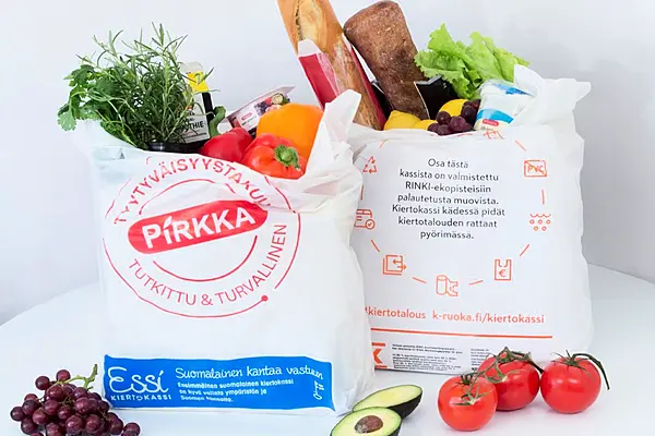 Kesko Shoppers' Salvaged Plastic Packaging Turned Into Shopping Bags | ESM  Magazine