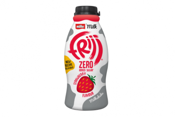 Müller Launches Revamped Zero Added Sugar Milk Drink