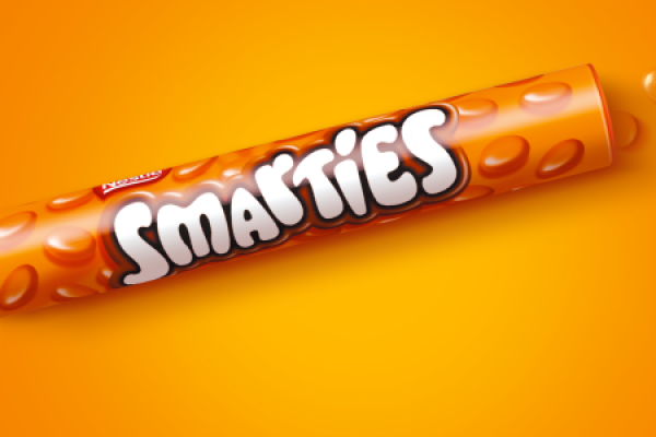 Nestlé Introduces Orange Smarties For Christmas Season
