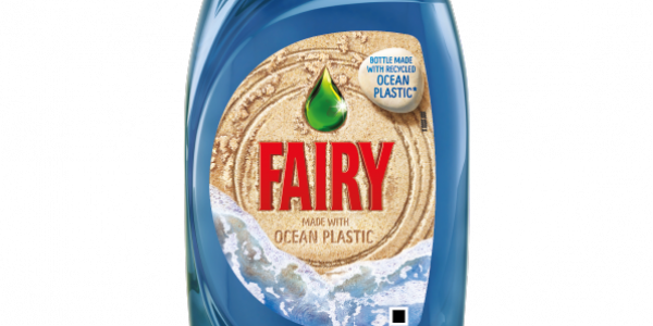 P&G Launches Fairy Ocean Bottle Made From 100% Recycled Plastic
