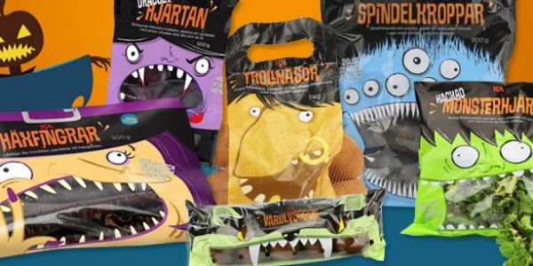 ICA Sweden Launches Fruit And Veg Alternatives For Halloween