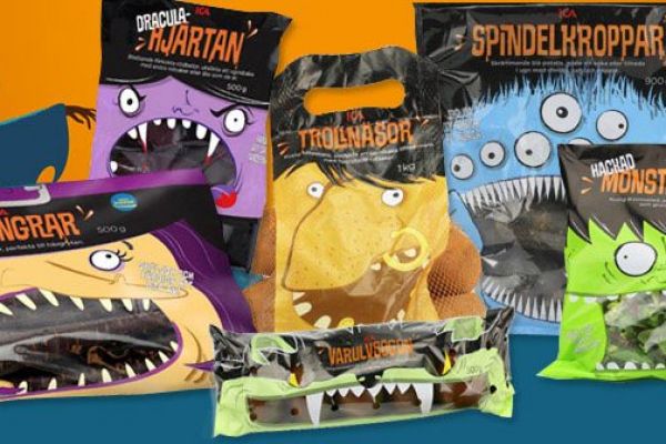 ICA Sweden Launches Fruit And Veg Alternatives For Halloween