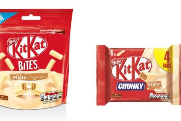 Nestlé Launches White Chocolate KitKat Range