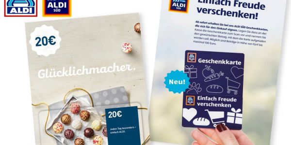 Aldi Nord, Aldi Süd Introduce Gift Cards In German Stores