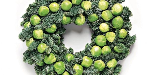 Waitrose Unveils Christmas 'Sprout Wreath'