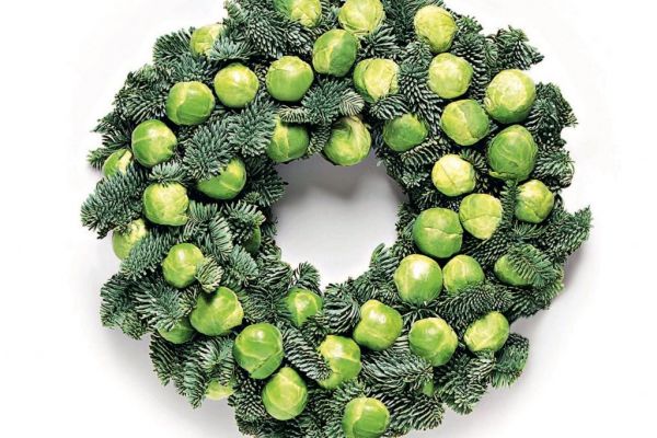 Waitrose Unveils Christmas 'Sprout Wreath'