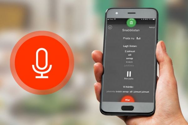 Coop Sweden Introduces Voice-Controlled Shopping List