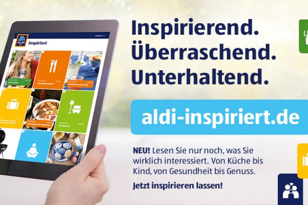 Aldi Süd Launches 'Aldi Inspiriert' Online Platform