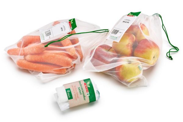 Interspar Austria Introduces Reusable Fruit And Veg Bags