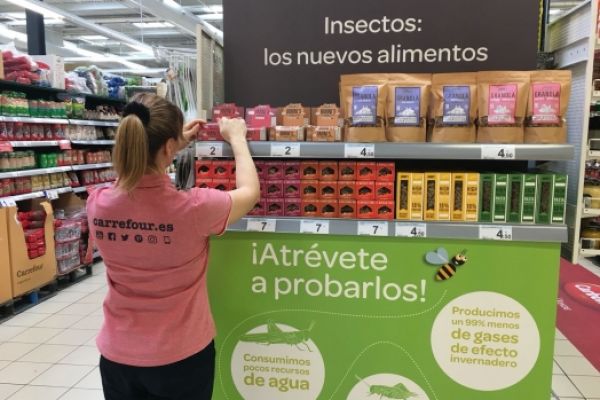 Carrefour Spain Launches New Insect-Based Food Range