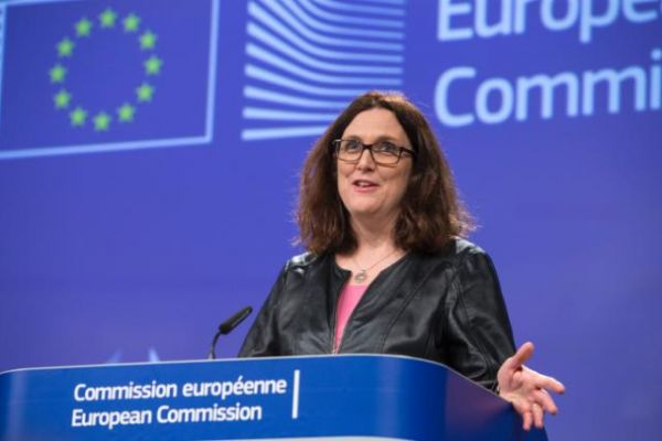 EU Ready To Open Talks With U.S. To Fix Trade Row: Malmstrom