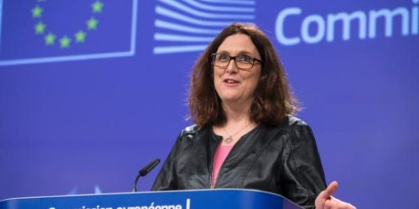 EU Ready To Open Talks With U.S. To Fix Trade Row: Malmstrom