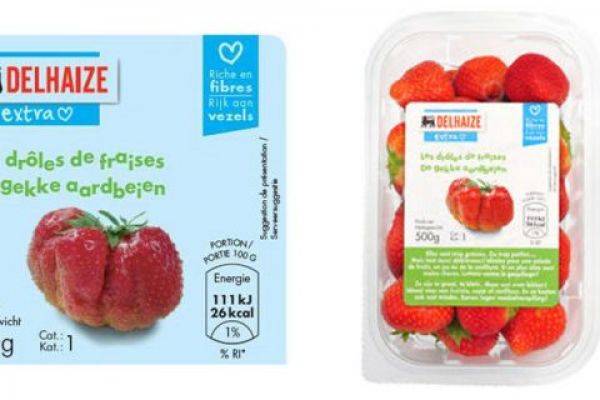 Delhaize Launches 'Wonky' Range Of Strawberries