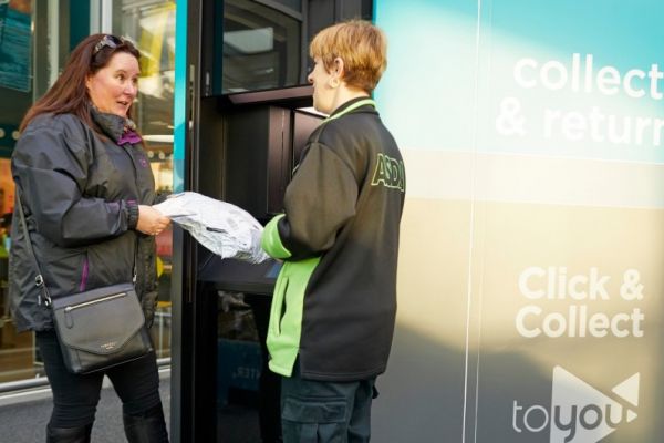 Asda Launches UK's First 'Parcel Tower'