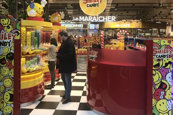 Smiley Candy Store Launches At Carrefour