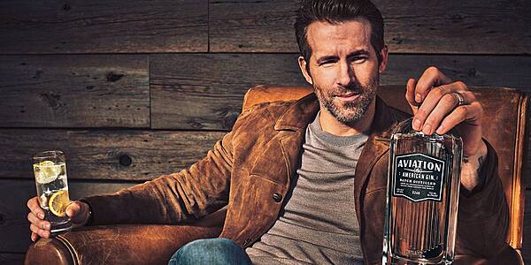 Ryan Reynolds Invests In Aviation Gin After Clooney's Tequila Payoff