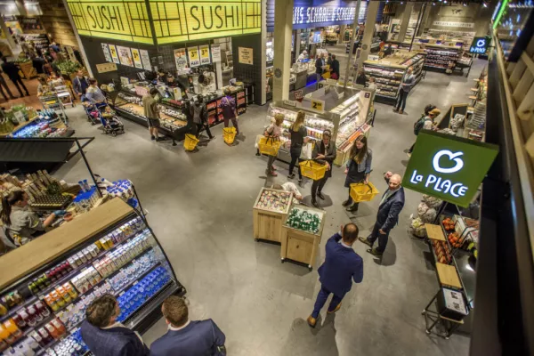 Supermarket: Jumbo Foodmarkt nearby Amsterdam in The Netherlands