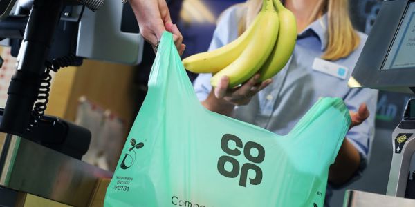 UK’s Co-op Rolls Out Compostable Carrier Bags In More Than 1,000 Outlets