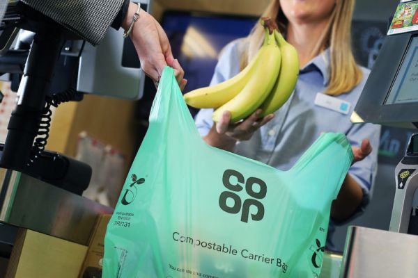 UK’s Co-op Rolls Out Compostable Carrier Bags In More Than 1,000 Outlets