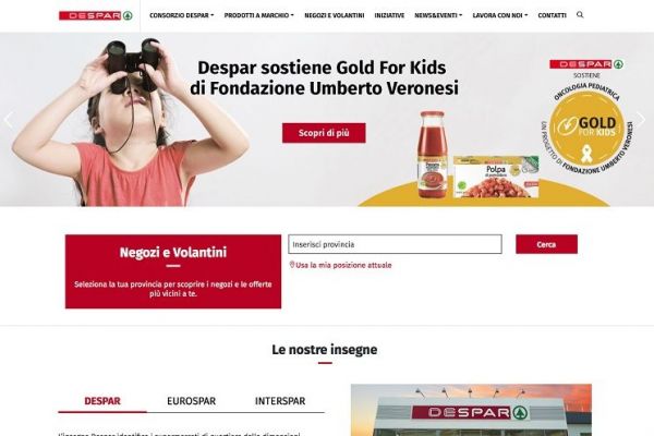 Despar Italia Redesigns Website To Enhance User Engagement