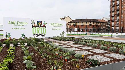 Lidl Italia Opens Store With Urban Garden In Turin Esm Magazine