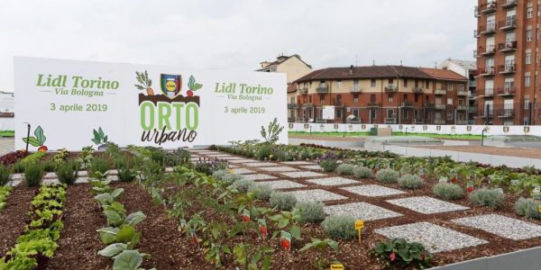 Lidl Italia Opens Store With 'Urban Garden' In Turin