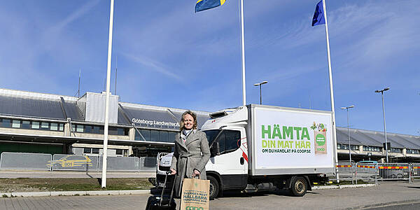 Coop Sweden Tests Airport Food Delivery Service