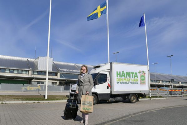 Coop Sweden Tests Airport Food Delivery Service