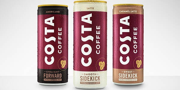 Coca-Cola And Costa Unveil Ready-To-Drink Canned Coffee Range