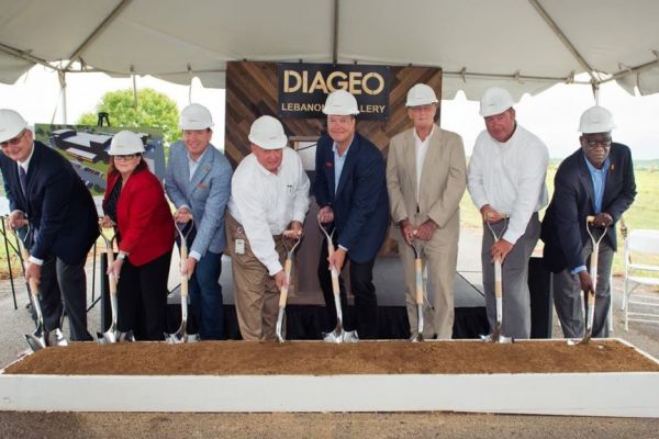 Diageo Commences Construction Of New Distillery In Kentucky