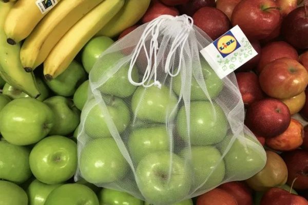 Lidl Denmark Introduces Reusable Bags For Fruit And Vegetables