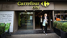 Carrefour Gains On E.Leclerc At Summit Of French Supermarket Sector