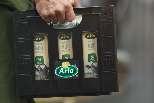 Arla To Introduce Milk Crates Made Of Recycled Plastic In Denmark