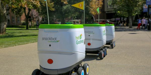 PepsiCo Rolls Out Snack-Delivering Robots In College In California