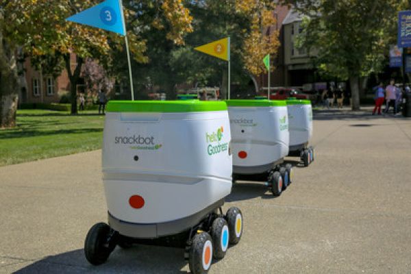 PepsiCo Rolls Out Snack-Delivering Robots In College In California