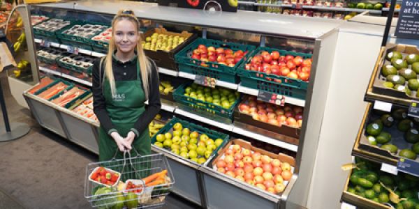 M&S Trials Plastic Packaging-Free Fruit And Vegetables