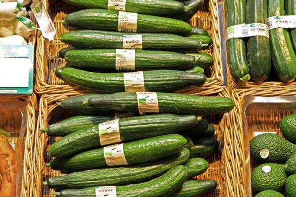 REWE Ditches Plastic Film Packaging For Organic Cucumbers