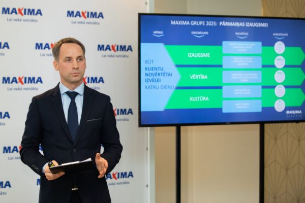 Maxima Latvija Develops Seven-Year Strategy, To Invest €600m