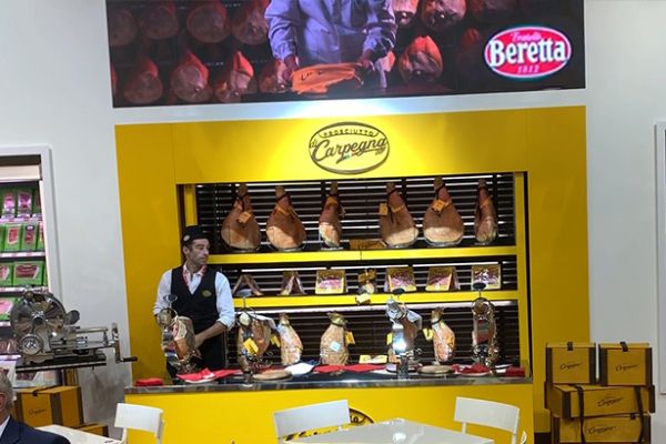Italy's Fratelli Beretta Showcases Charcuterie Products At Anuga 2019