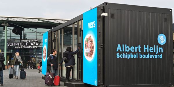 Albert Heijn Opens Pop-Up Digital Store At Schiphol Airport