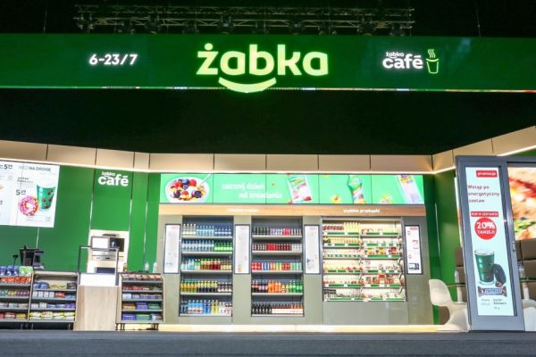 Żabka Introduces Contactless Disinfection Stations In Stores