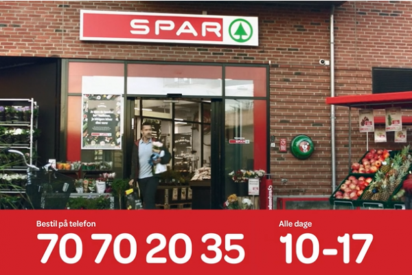 Spar Denmark Rolls Out Doorstep Grocery Delivery Service