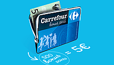 Carrefour Belgium Offers Bonus Points To Loyalty Card Holders
